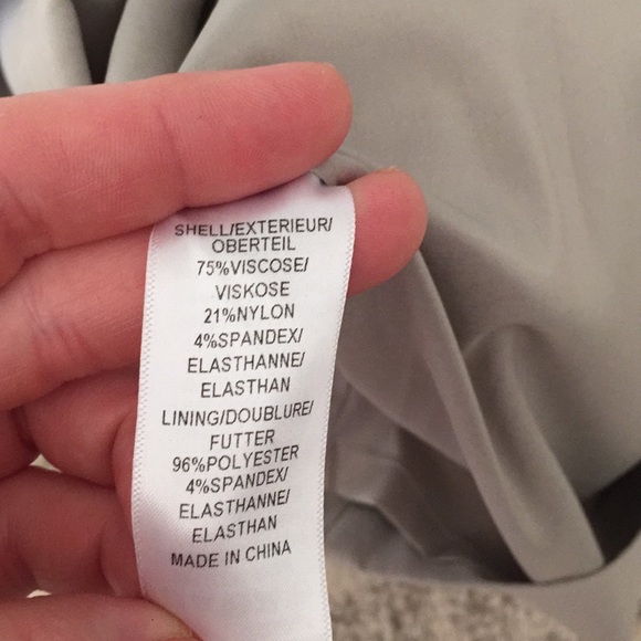 Adriana Papell gray cocktail dress- never worn - Picture 6 of 6